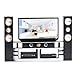 E-TING ETING Miniature Dollhouse Furniture Accessories Playset for 11512 inches Dolls HiFi TV Cabinet Set - Image 2