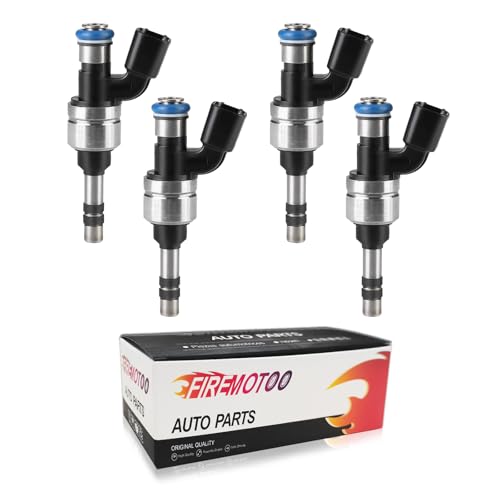 FIREMOTOO Fuel Injectors Pack of 4 12633784 12633789 FJ1154 6 Holes Replacement for Chevy Equinox 20112017 Impala 2014 Malibu 20132014 GMC Terrain 20112017 - Image 1