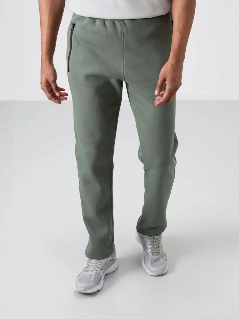 تومي لايف TOMMY Men's Regular Fit Fleece Sweatpants