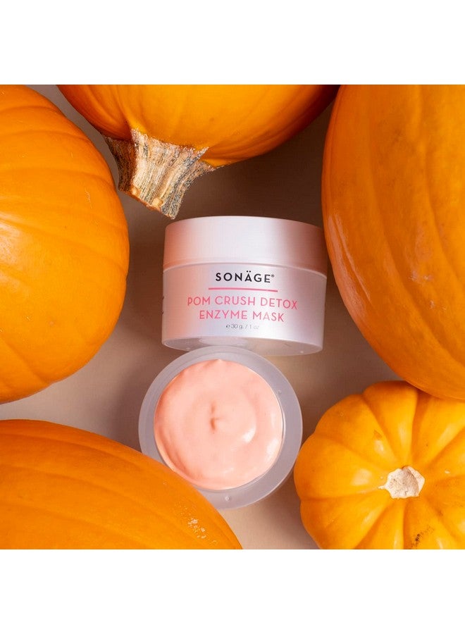 sonage Pom Crush Detox Enzyme Mask: Probiotic Face Mask | Exfoliates Detoxifies & Glows With Pumpkin Papaya Figs And Astaxanthin - Image 5