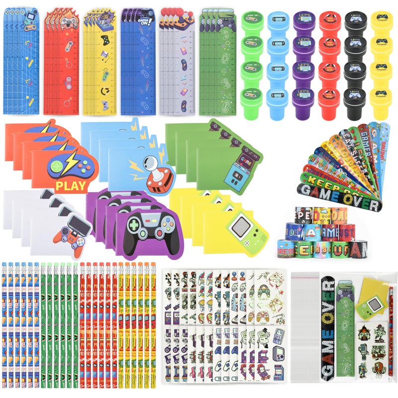 Ulema 168Pcs Gifts Birthday Supplies Team Rewards Video game Pencils Pinata Goody Stuffer Teen Classroom games Rewards Office Supplies - Image 2