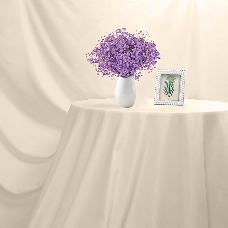 TYTYUU Cream Photo Backdrop for Photoshoot Cream Background for Photography Photo Backdrop Curtain for Party 5 x 7 FT - Image 4