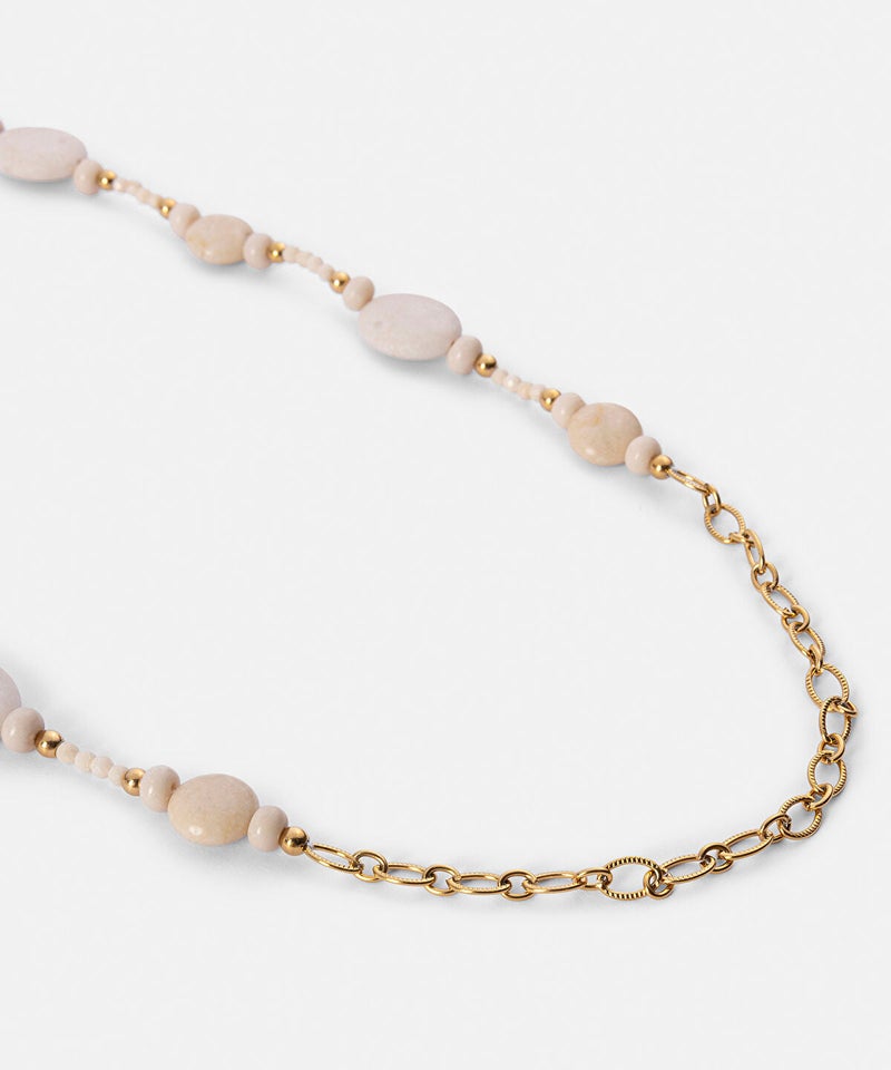 Ipekyol Mixed-Bead Stainless Steel Necklace - Image 3
