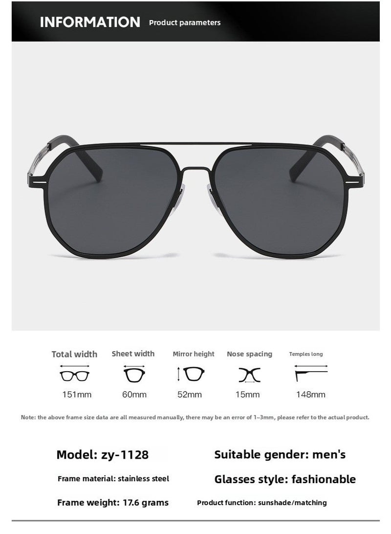 نظارات شمسية مستقطبة للرجال والنساء، نظارات شمسية للسفر والقيادة مع حماية من الأشعة فوق البنفسجية، نظارات شمسية عصرية كهدايا أعياد الميلاد - Image 5