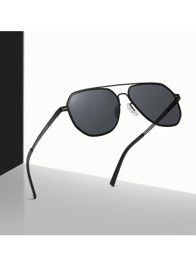 نظارات شمسية مستقطبة للرجال والنساء، نظارات شمسية للسفر والقيادة مع حماية من الأشعة فوق البنفسجية، نظارات شمسية عصرية كهدايا أعياد الميلاد - Image 1