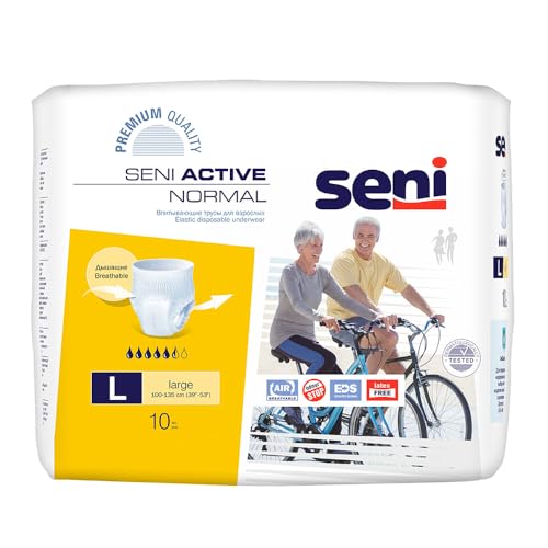 Seni Active Normal Adult Pull Ups - 10 Pieces (Large) - Image 1