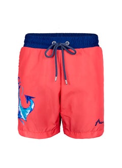 Anemoss Men’s Swim Trunk with PVC Bag, Swimming Shorts for Men, Beach Shorts for Men with Elastic Drawstring Waistband, Soft Mesh Lining and Pockets, Standard Fit and Mid-Length, Mens Shorts for Running, Exercise, Size S | Made in Turkey  - Image 1