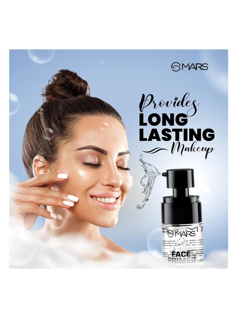 MARS Primer for Face Makeup For All Skin Types  Perfectly Blurs Pores Wrinkles and Fine Lines   Oil Control  Lightweight Texture  30ml - Image 3