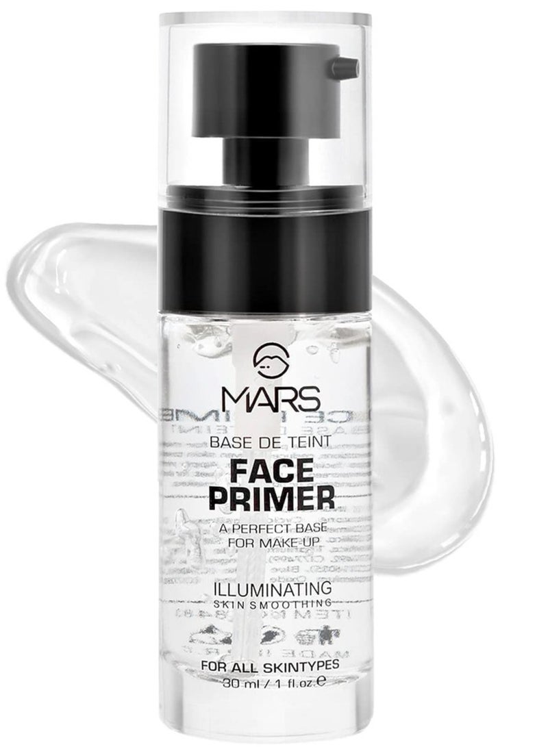 MARS Primer for Face Makeup For All Skin Types  Perfectly Blurs Pores Wrinkles and Fine Lines   Oil Control  Lightweight Texture  30ml - Image 1