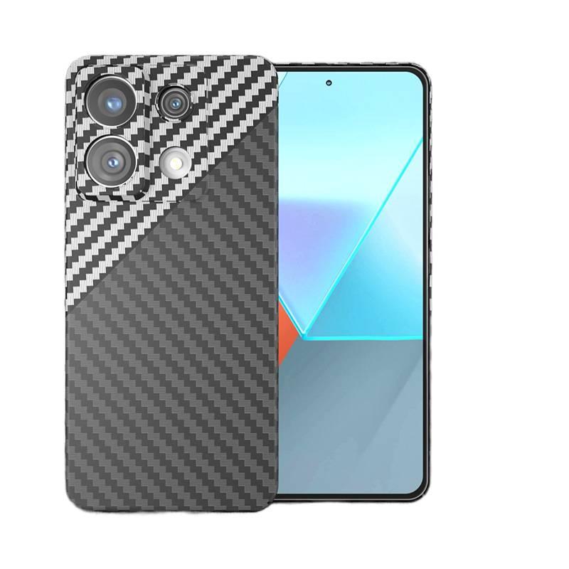 MS غطاء واقي بPC لـ Xiaomi 13 Ultra مع حماية من السقوط ومقاومة بصمات الأصابع مع مقاوم للصدمات مع تغطية كاملة باللون أسود باللون الأسود - Image 1