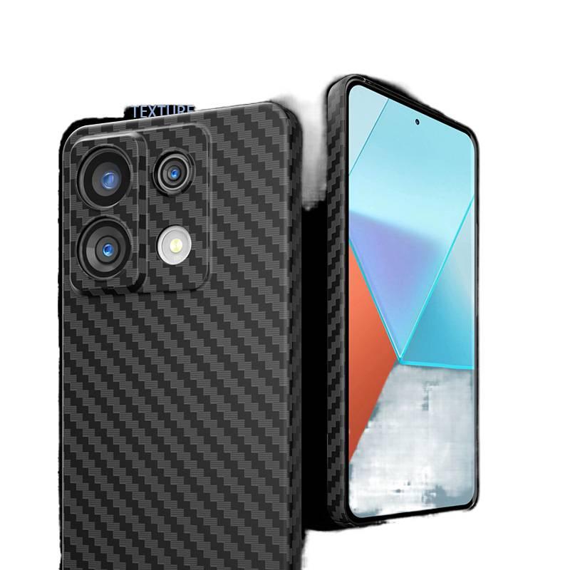 MS غطاء واقي بPC لـ Xiaomi 13 Ultra مع حماية من السقوط ومقاومة بصمات الأصابع مع مقاوم للصدمات مع تغطية كاملة باللون أسود باللون الأسود - Image 5