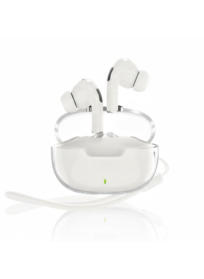 Advanced DT-026 wireless earbuds with Bluetooth 5.3, true wireless technology, ENC active noise cancellation, 360° super bass stereo , high definition audio sound in calls, 8 hours of playtime. - Image 2