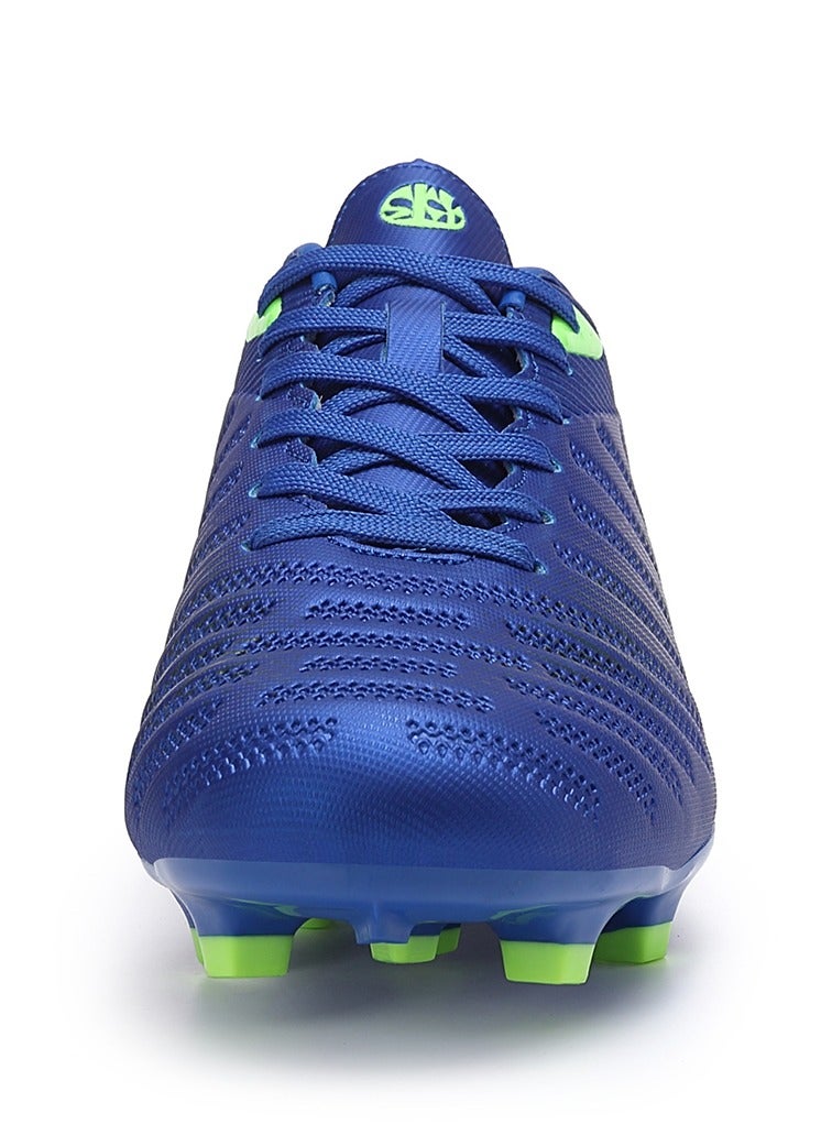 سكاي فيو أحذية كرة قدم متينة وخفيفة الوزن للرجال والنساء، أحذية كرة قدم للأرضيات الصلبة، نعل FG مع مسامير مستديرة لتحقيق أقصى قدر من الجر - Image 3