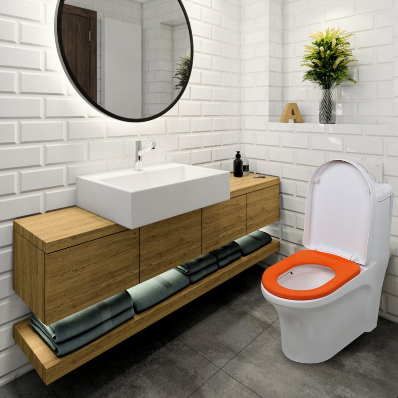 🚽 أغطية وسادة مقعد المرحاض للاستخدام المنزلي قابلة للتصرف وتنفسية - Image 5