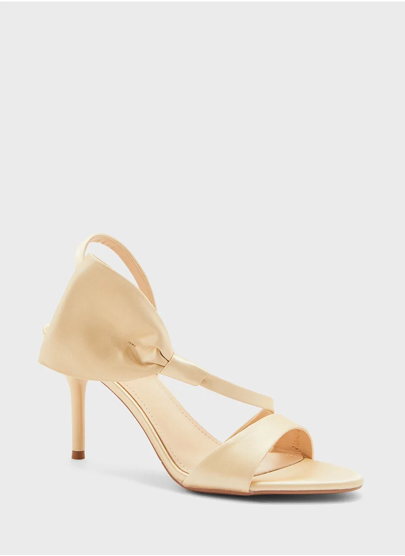 ايلا ليمتد اديشن Oversized Bow Detail  High Heel Sandal