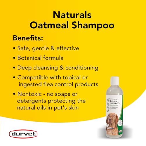 Durvet Naturals Oatmeal Shampoo, 17-Ounce - Image 2