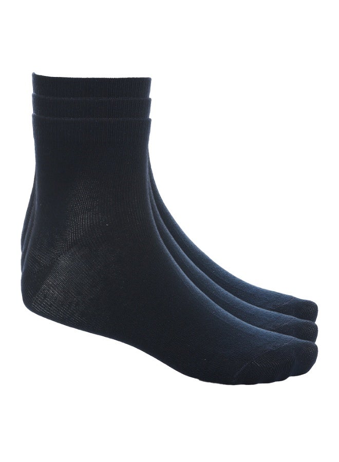 Low Cut Plain Classic Socks _ Navy Blue