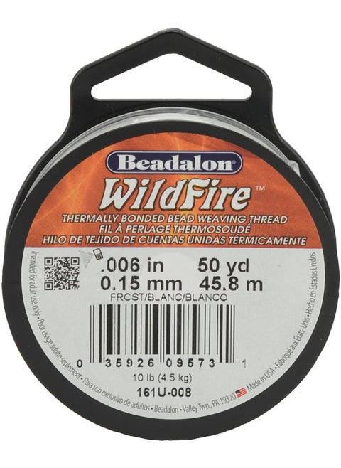 Wildfire Stringing Thread 006x50Frost