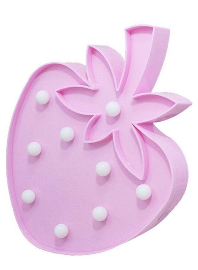NIBEMINENT 3D Strawberry Shape LED Night Lamp  - Image 1