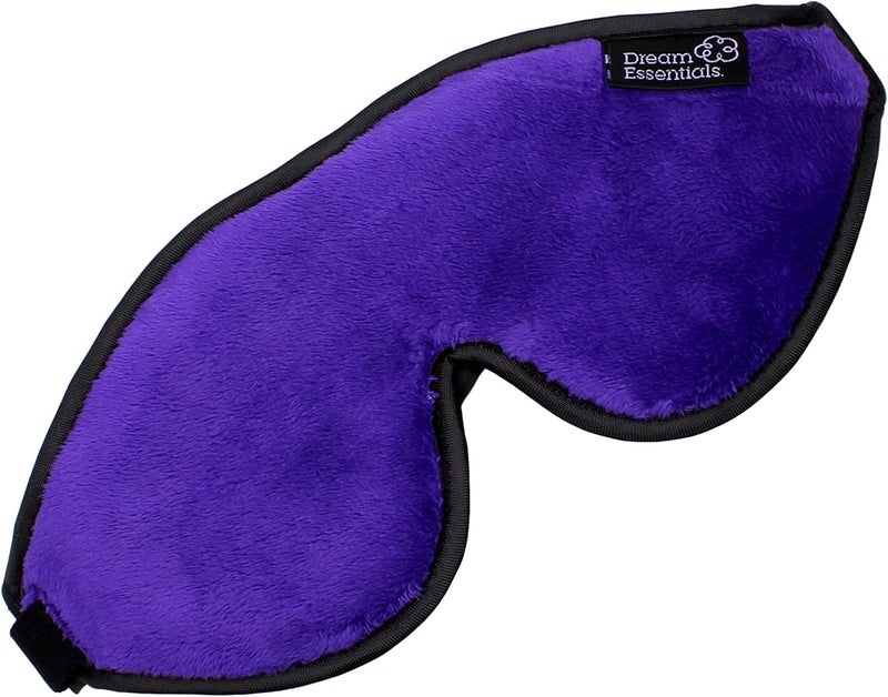 Dream Essentials Escape Sleep Mask with Earplugs and Carry Pouch - Purple - Image 5