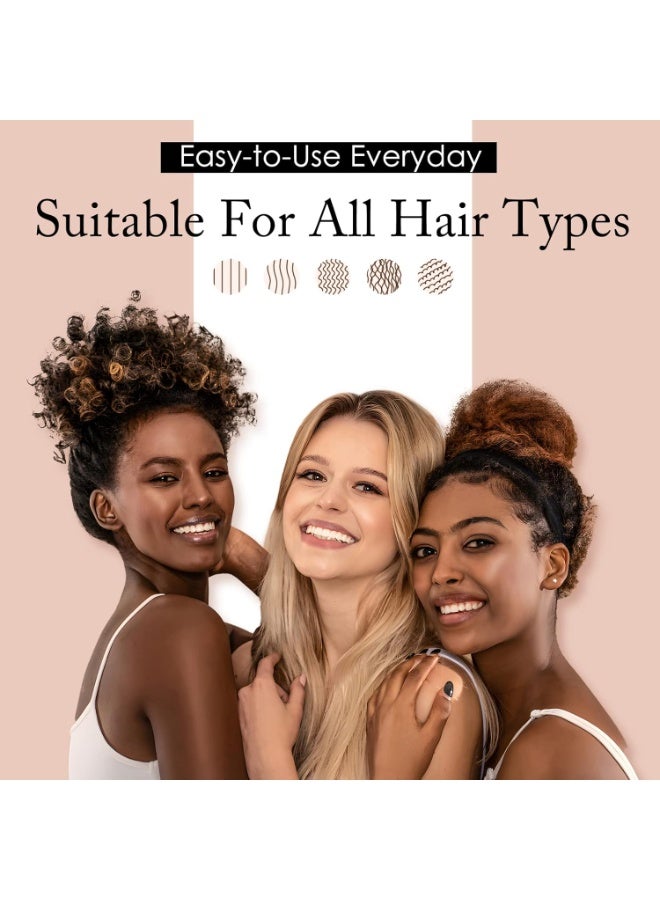 OVE 6 Pcs Satin Silk Scrunchies - Soft Hair Ties, Fashion Hair Bands, Bows, Elastic Holders and Accessories for Women and Girls - Image 5