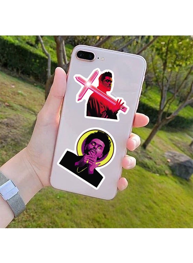 Beyond 50 Pcs The weekend Singer Stickers, Legendary Singer Doodle Stickers, Skateboard Computer Laptop Car Water Bottle Stickers for Adults Kids Teens (Colorful) - Image 4