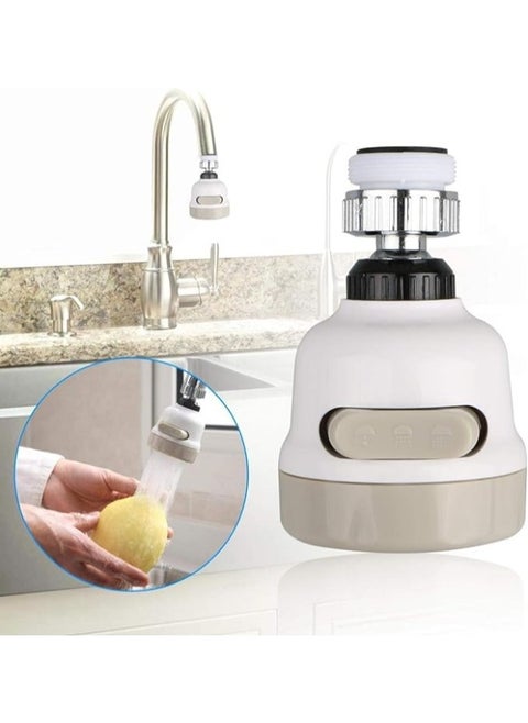 3-level faucet connection for 360-degree water pumping, multi