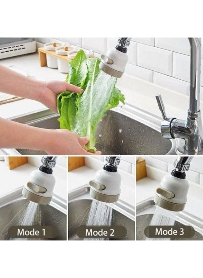 Generic - 3-level faucet connection for 360-degree water pumping, multi - Image 1
