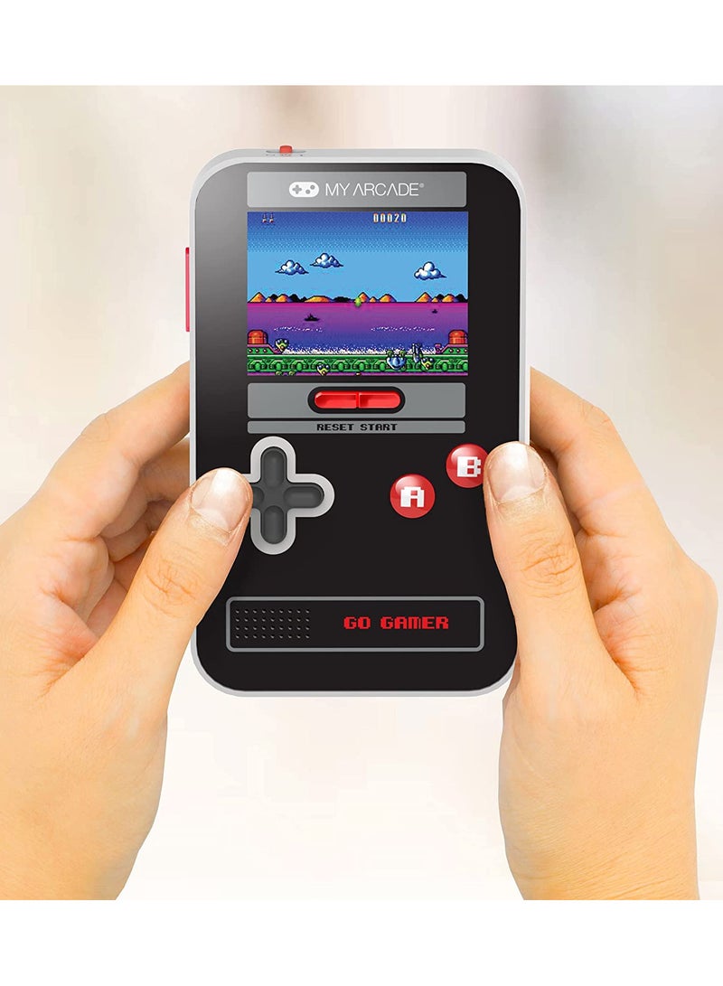 My Arcade Go Gamer Classic-RED: Portable Electronic Game Console with 300 Games, Full Color 2.5" Screen-Fun for The Whole Family - Image 2