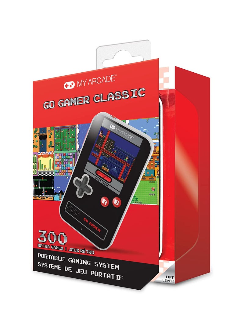 My Arcade Go Gamer Classic-RED: Portable Electronic Game Console with 300 Games, Full Color 2.5" Screen-Fun for The Whole Family - Image 3
