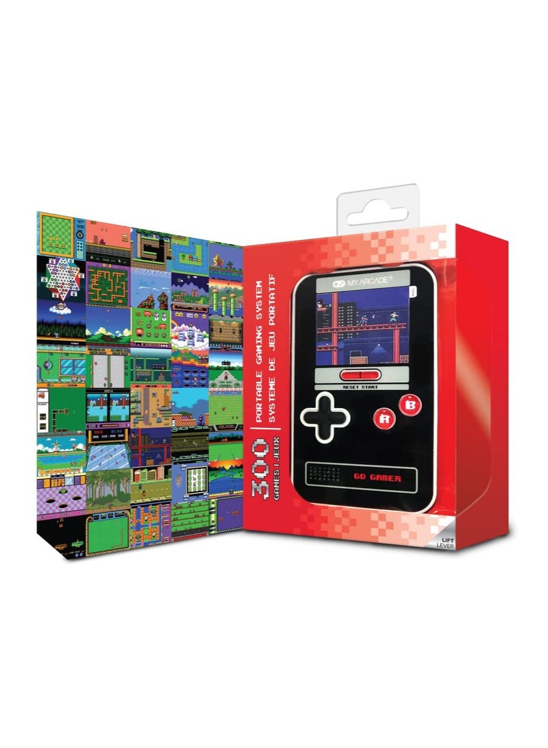 My Arcade Go Gamer Classic-RED: Portable Electronic Game Console with 300 Games, Full Color 2.5" Screen-Fun for The Whole Family - Image 4