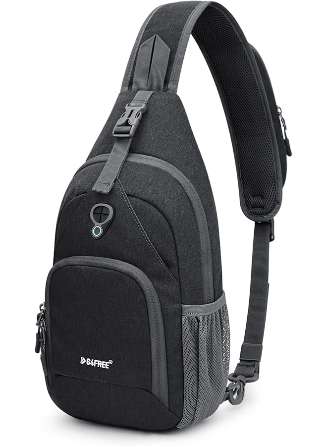 G4Free RFID Blocking Small Crossbody Sling Backpack Bag Travel Hiking Chest Daypack Backpack with Anti theft Pocket - Image 1