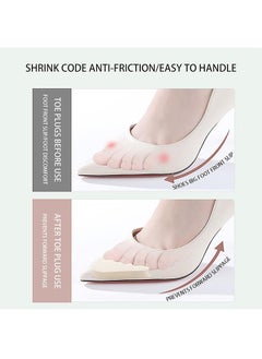 Generic 2 Pairs Soft Sponge Adjustable Toe Filler, Reusable Toe Plug, for Men and Women Too Big Shoes  - Image 4