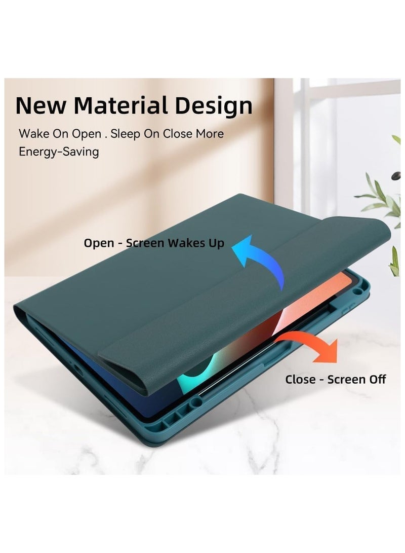 Arabic and English Keyboard Case Compatible with iPad Air 11 inch 2024 (Model:A2899,A2900),Magnetic Cover with Keyboard u0026 Bluetooth Mice u0026 Pencil Holder for iPad Air 6 - Image 3