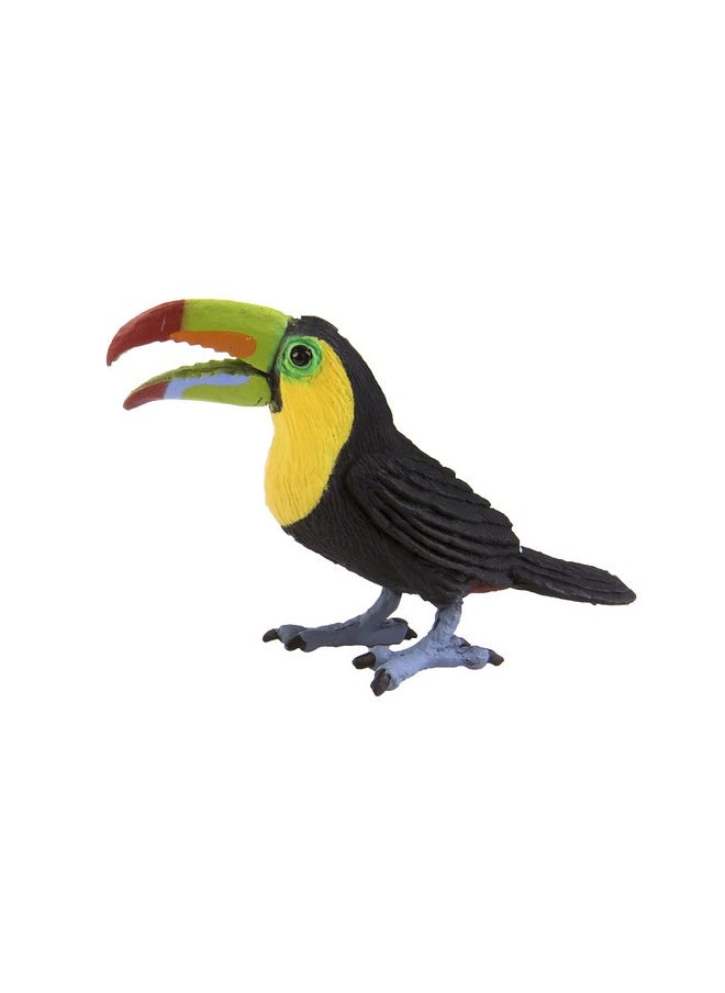 Safari Ltd. Blue & Gold Macaw Figurine Detailed 4.5" Plastic Model Figure Fun Educational Play Toy For Boys Girls & Kids Ages 3+  - Image 4