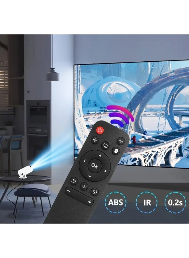 Projector IR Remote Control For HY300 HY320 HY300 PRO Portable Universal Silicone 7-Button Remote Controller (Batteries Not Included) - Image 3