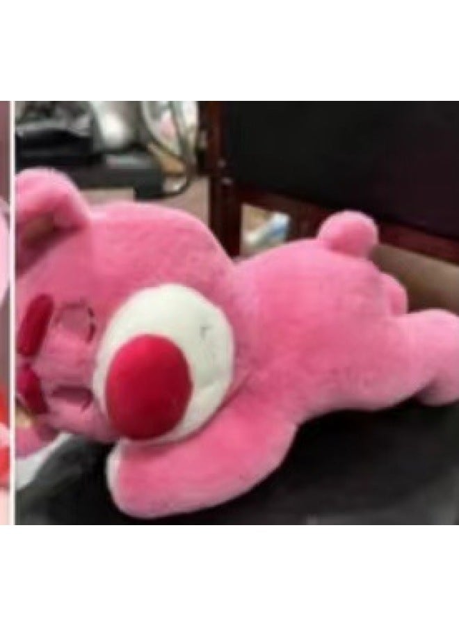 Product 10 Inch 40cm Grab Machine Doll Net Red Plush Toy Doll Children Sleep With Pillow Push Gift Wholesale-Color:Strawberry Bear-Height:30cm-40cm Color Random - Image 1