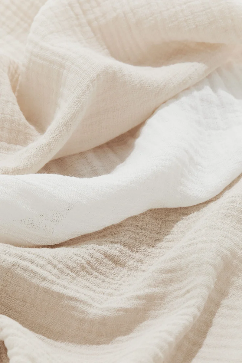 اتش اند ام 3-pack muslin comfort blankets