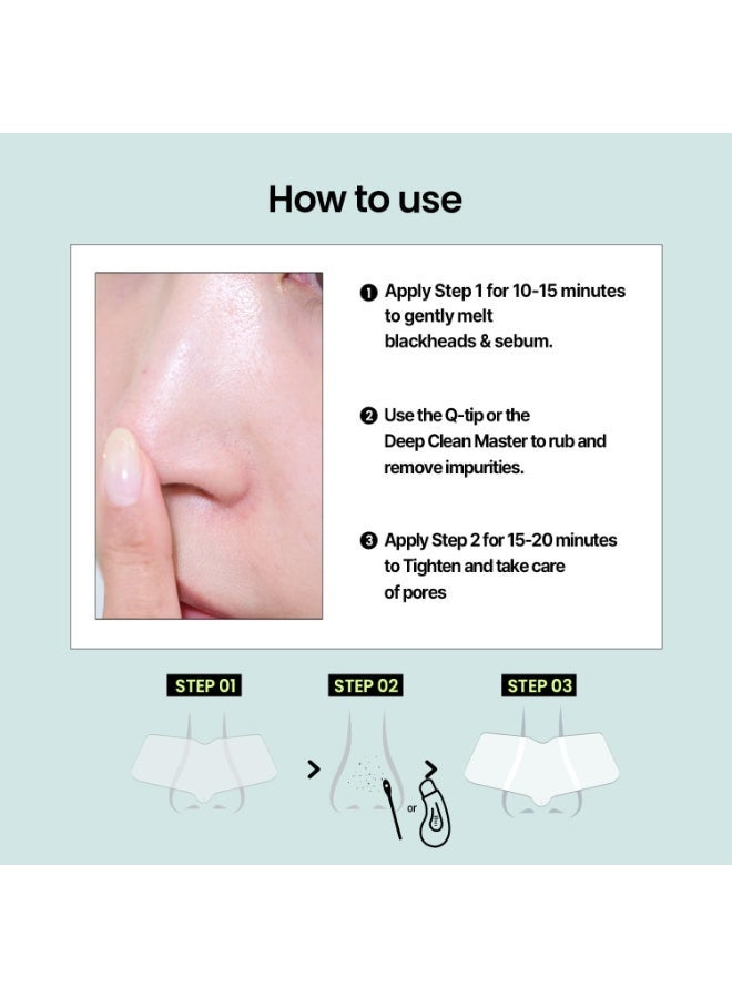 أيضا مجموعة ILSO للعناية بالرؤوس السوداء | مزيل الدهون Super Melting Sebum Softener مع لصقات الأنف Natural Mild Clear | مجموعة كورية لتنظيف المسام - Image 4