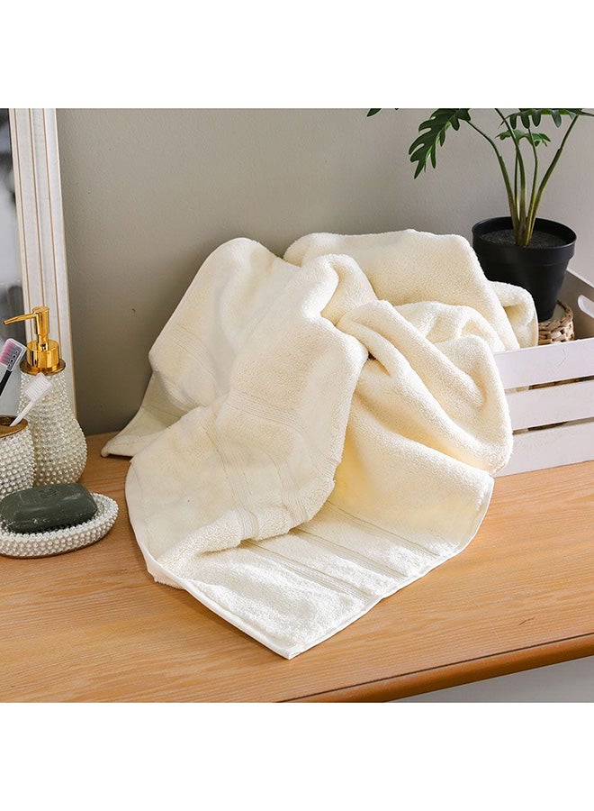 Danube Home Flossy Advance Bath Sheet 100% Cotton 650 gsm Quick Dry Plush Bathsheet Ultra Soft Highly Absorbent Daily Usage Towels For Bathroom L 84 x W 165 Cm