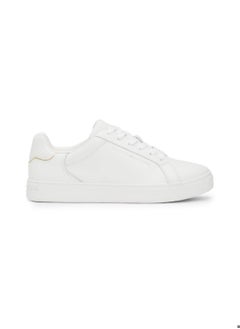 TOMMY HILFIGER Women's Essential Court Sneakers Low Top - Leather, White  - Image 1