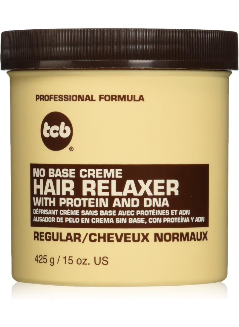 Tcb Naturals No Base Creme Hair Relaxer With Protein And DNA 425g - Image 1