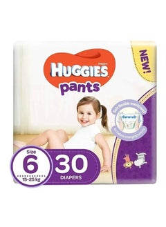 Huggies Baby Pants Diaper, Size 6, 15-25kg 
