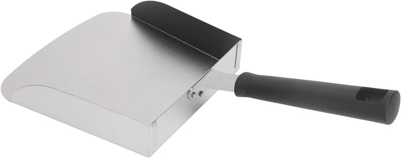 Haofy Large Griddle Food Mover, Professional Stainless Steel Smash Burger Spatula with Ergonomic Handle for Stir Fry Hibachi Cooking - Image 5