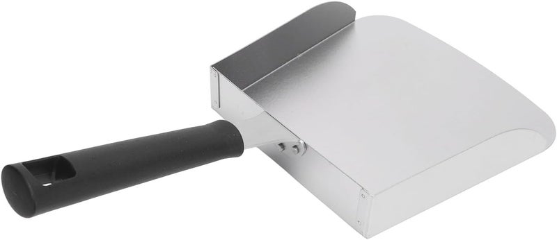 Haofy Large Griddle Food Mover, Professional Stainless Steel Smash Burger Spatula with Ergonomic Handle for Stir Fry Hibachi Cooking - Image 2