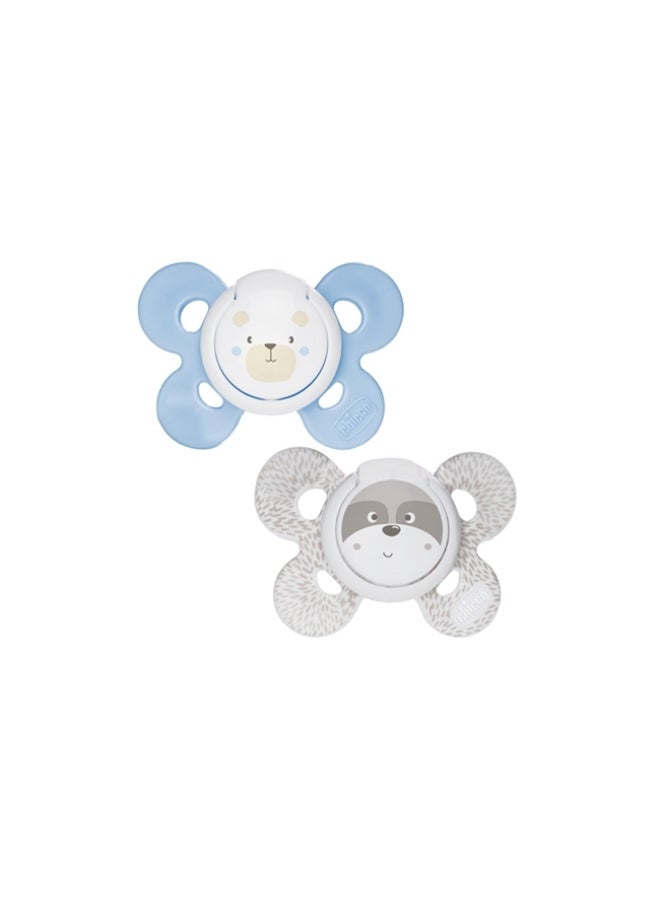 شيكو لهاية سيليكون تشيكو فيزيو كومفورت للأولاد من عمر 0 ​​إلى 6 أشهر، 2 وحدة - Image 1