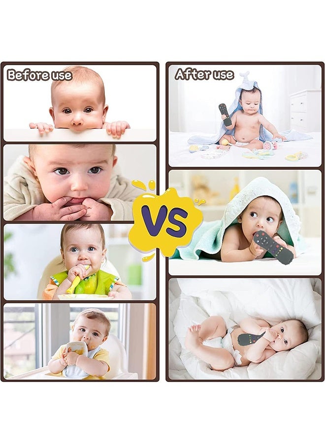 JS Baby Teether Toy Chew Toy TV Remote Control Shape Teething Relief Baby Toy for Infants - Image 5