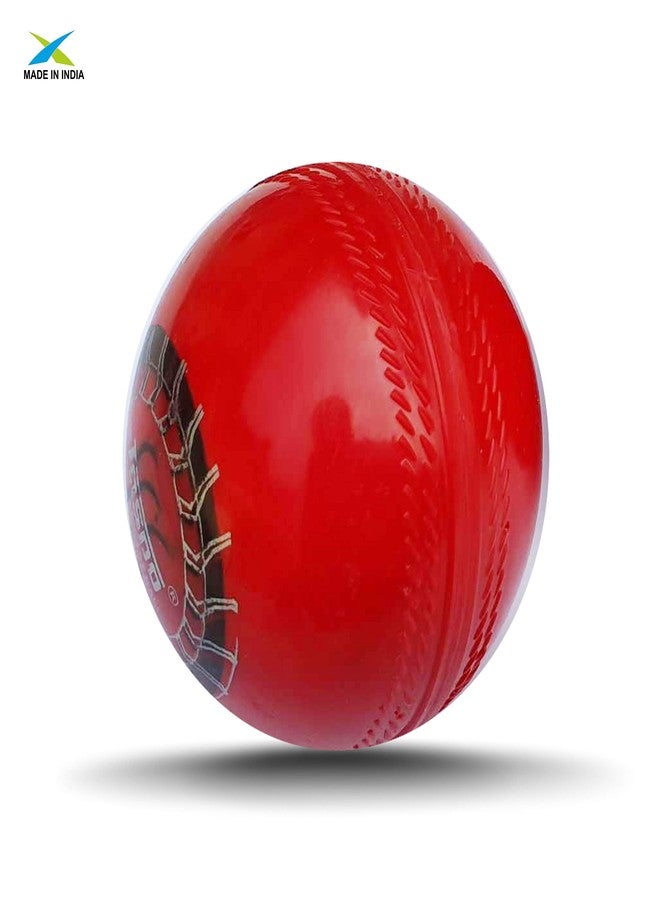 jaspo Ethylene Vinyl Acetate (EVA) Cricket Ball for Practice, Training, Matches Suitable for All Age Group ((HARDSHOT BALL), multicolour - Image 4