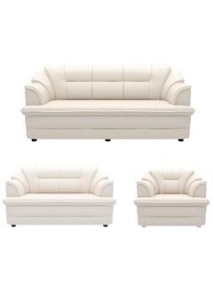 Sofa Set in Lifestyle Leatherette and Polyurethane Foam Elevate Your Space with Distinctive Style