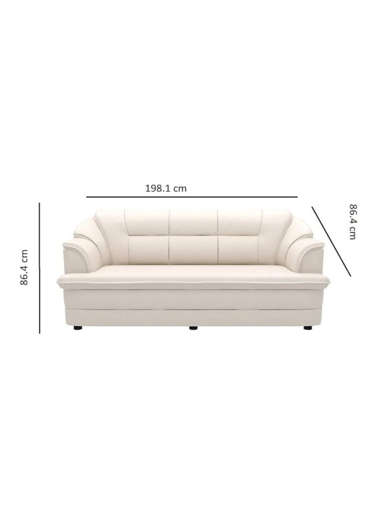 Poppins Home - Sofa Set in Lifestyle Leatherette and Polyurethane Foam Elevate Your Space with Distinctive Style - Image 1